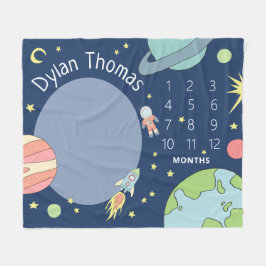 Cobertor De Velo Caras Meninos Espaço Foguete Cute Etapa