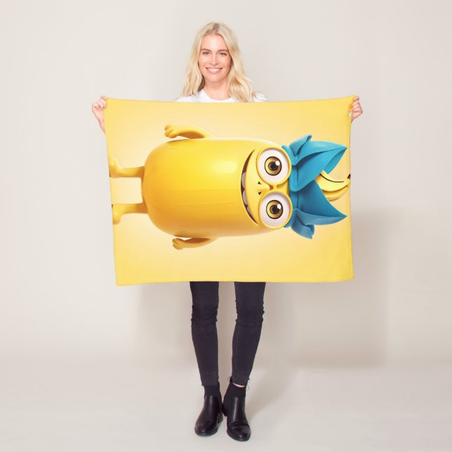 Cobertor De Velo Caráter engraçado da banana (In Situ)