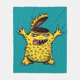 Cobertor De Velo Caráter Mau maluco e engraçado