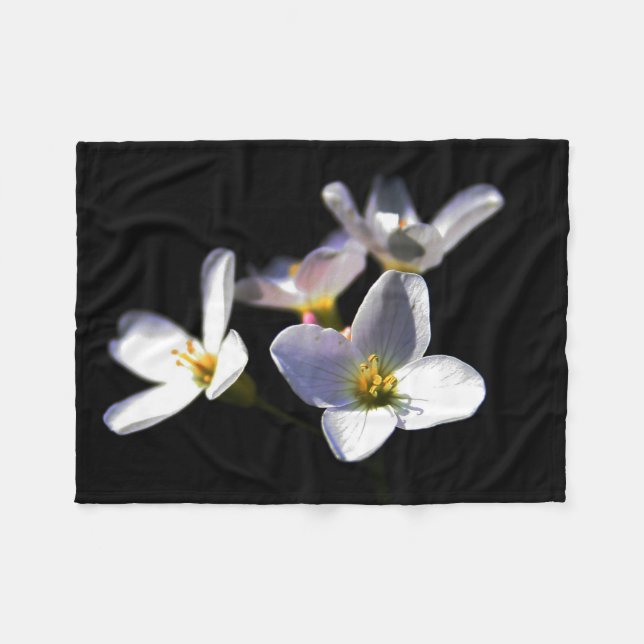 Cobertor De Velo Cardamine Pratensis Flowers Fbcna (Frente (Horizontal))