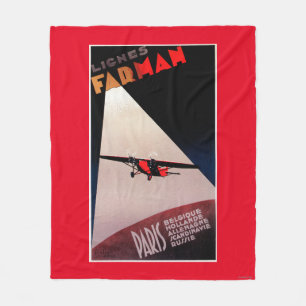 Cobertor De Velo Cargo do Promo do Monoplane de Farman 300 das