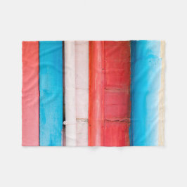 Cobertor De Velo Caribe cores - abstrato