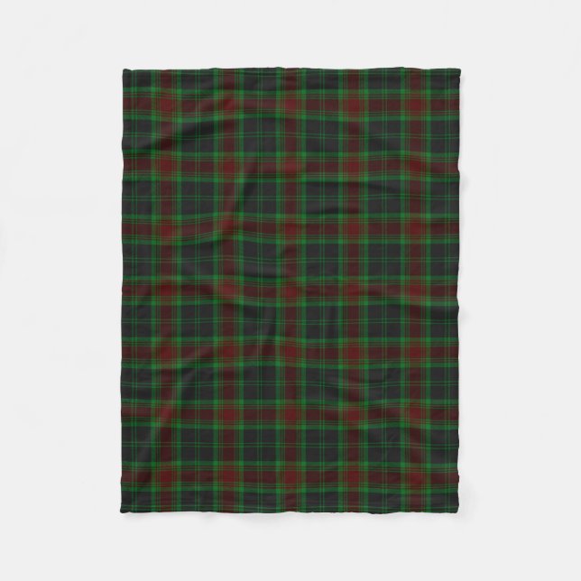 Cobertor De Velo Carlow County Irish Tartan (Frente)