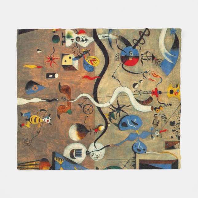 Cobertor De Velo Carnaval de Picasso (Frente (Horizontal))