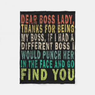 Cobertor De Velo Caro Chefe Lady