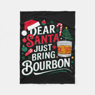 Cobertor De Velo Caros Papais noeis, Tragam Bourbon Christmas Cosut