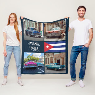 Cobertor De Velo Carros Havana CUBA