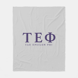 Cobertor De Velo Cartas Tau Epsilon Phi