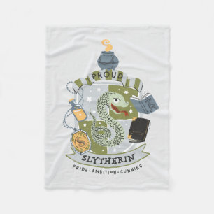Cobertor De Velo Cartoon Orud Slytherin Crest