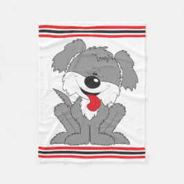 Cobertor De Velo Cartum de Cachorro