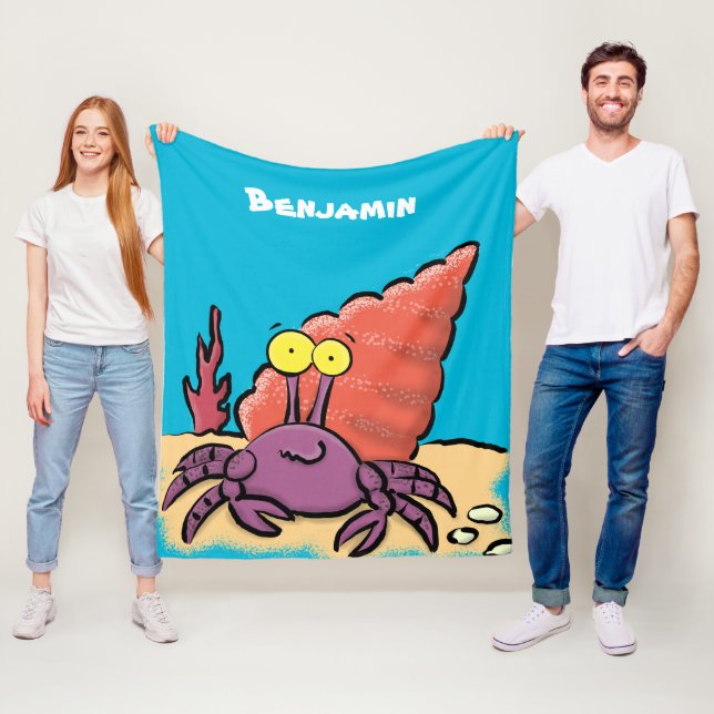 Cobertor De Velo Cartum roxo engraçado e engraçado (In Situ)