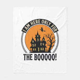 Cobertor De Velo Casa Assombrada de Halloween Engraçada Boo Vintage