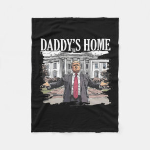 Cobertor De Velo Casa Branca de Trump Daddys 2024 1