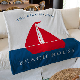 Cobertor De Velo Casa náutica simples e personalizada moderna