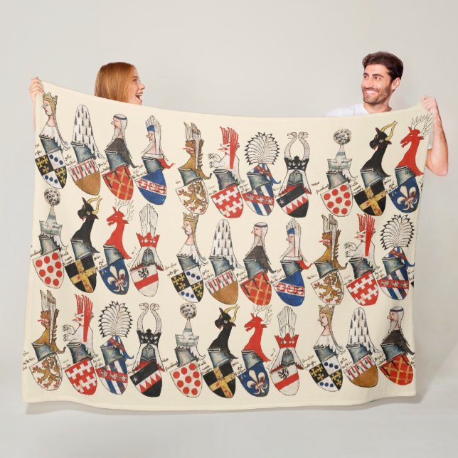 COBERTOR DE VELO CASACO DE ARMAS DE PARTÍCIOS DE TURNAÇÃO MÉDIA (In Situ)