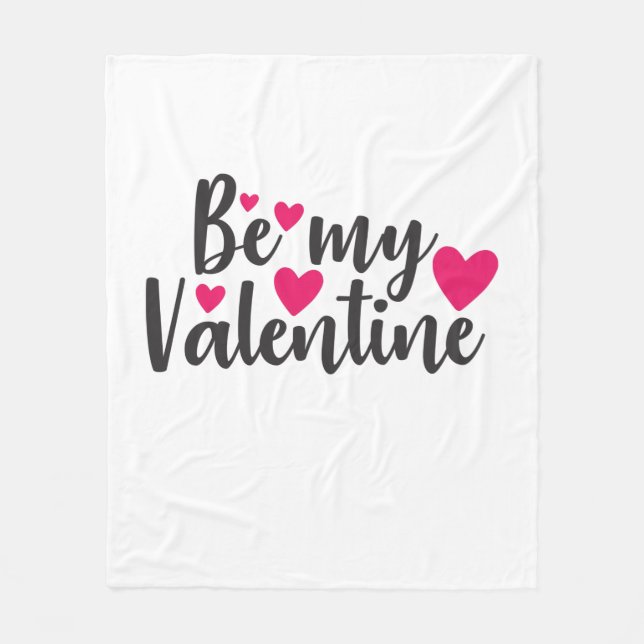 Cobertor De Velo Casal Art Be My Namorados (Frente)