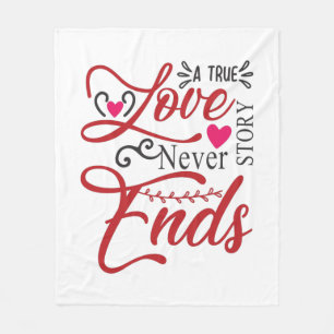 Cobertor De Velo Casal Arte Uma Verdadeira História De Amor Nunca