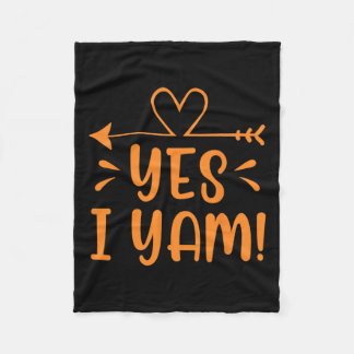 Cobertor De Velo Casal de Ação de Graças Ela é minha batata doce