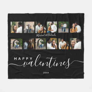 Cobertor De Velo Casal de Colagem de Fotos Personalizada Moderna
