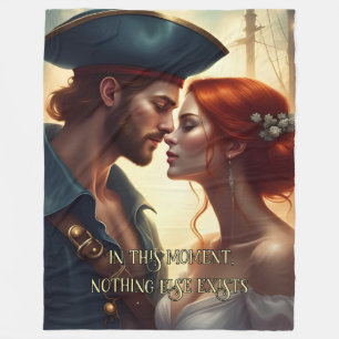 Cobertor De Velo Casal Romântico Pirata - Neste Momento, Nada