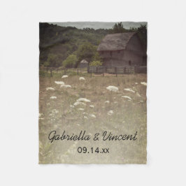Cobertor De Velo Casamento com o Barn Country Weathered