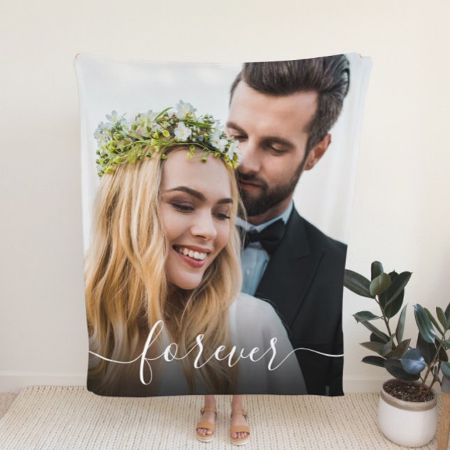 Cobertor De Velo Casamento de Sobreposição de Fotos do Script Branc (Criador carregado)