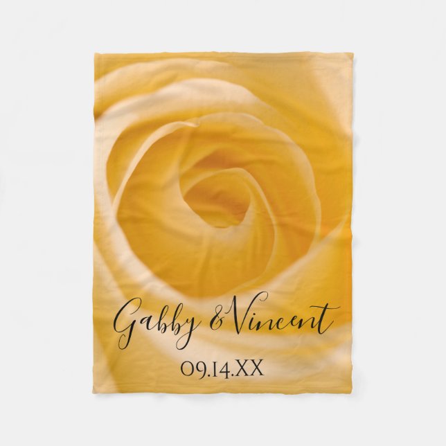 Cobertor De Velo Casamento Floral de Rosa Branca (Frente)