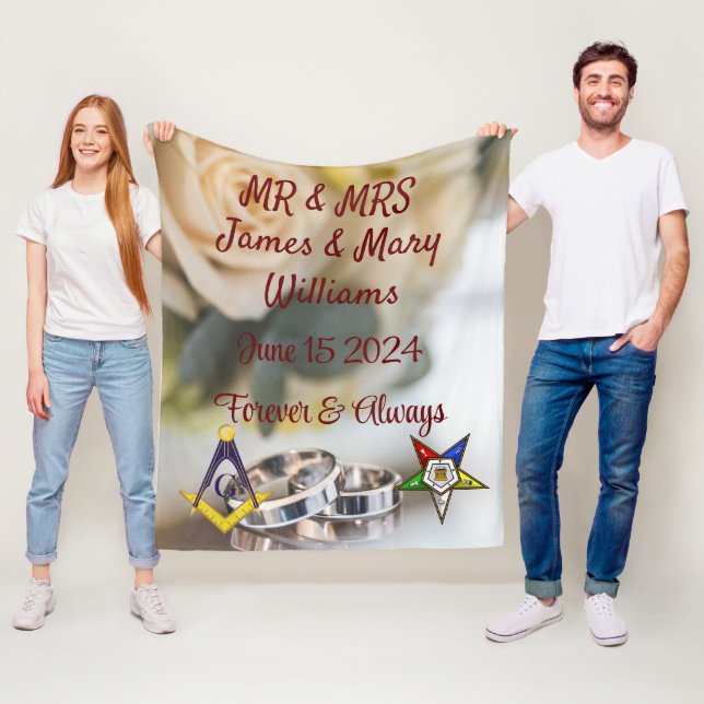 Cobertor De Velo Casamento Mason/OES (In Situ)