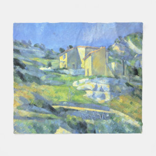 Cobertor De Velo Casas na Provença Paul Cezanne