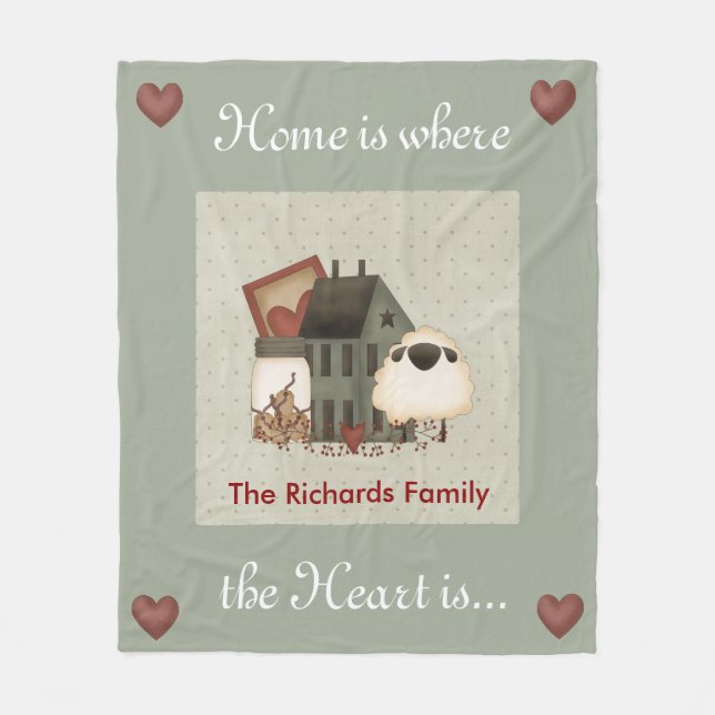 Cobertor De Velo Casas Primitivas (Frente)