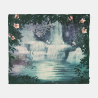 Cobertor De Velo Cascata de queda de água fantasia
