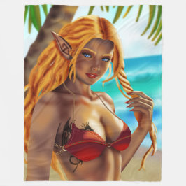 Cobertor De Velo Cassja na praia