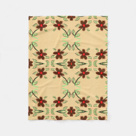 Cobertor De Velo Castanho De Chocolate E Sabão Vermelho