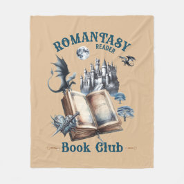 Cobertor De Velo Castelo Romantasy Reader Dragon Book Club