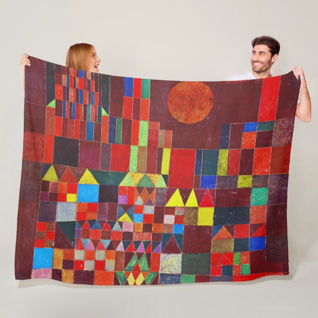 Cobertor De Velo Castle and Sun, Paul Klee (In Situ)