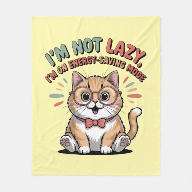 Cobertor De Velo Cat in Energy Saving Mode (Frente)