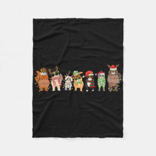 Cobertor De Velo Cat Lover Meowy Christmas Family Pjs Matching Men