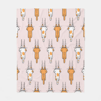 Cobertor De Velo Cat scratch seamless pattern