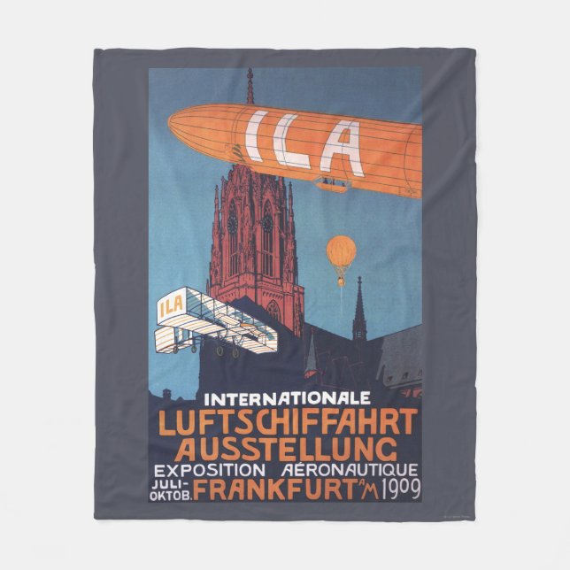 Cobertor De Velo Catedral vermelha - ?a exposição aeronáutica (Frente)