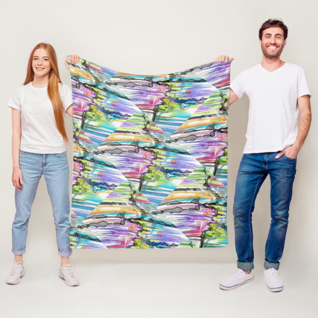 COBERTOR DE VELO CATEGORIA CINCO SUANDO DESIGN ABSTRATO ART (In Situ)
