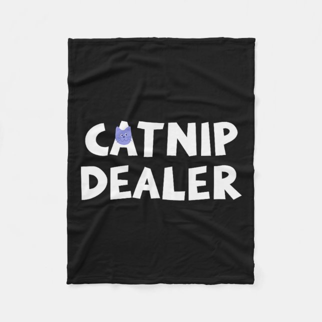 Cobertor De Velo Catnip Er Funny Cat  (Frente)