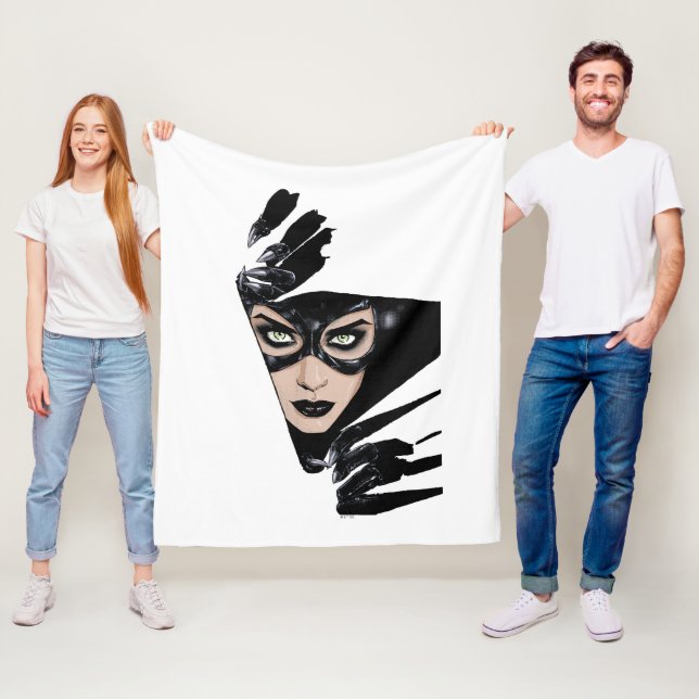 Cobertor De Velo Catwoman The Claws Are Out Cover Illustration (In Situ)