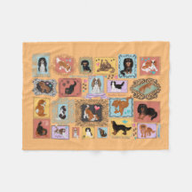 Cavaleiro Rei Charles Spaniel Blanket