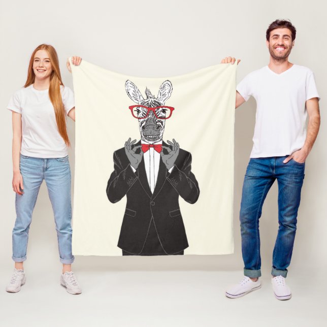 Cobertor De Velo Cavalheiro da zebra (In Situ)