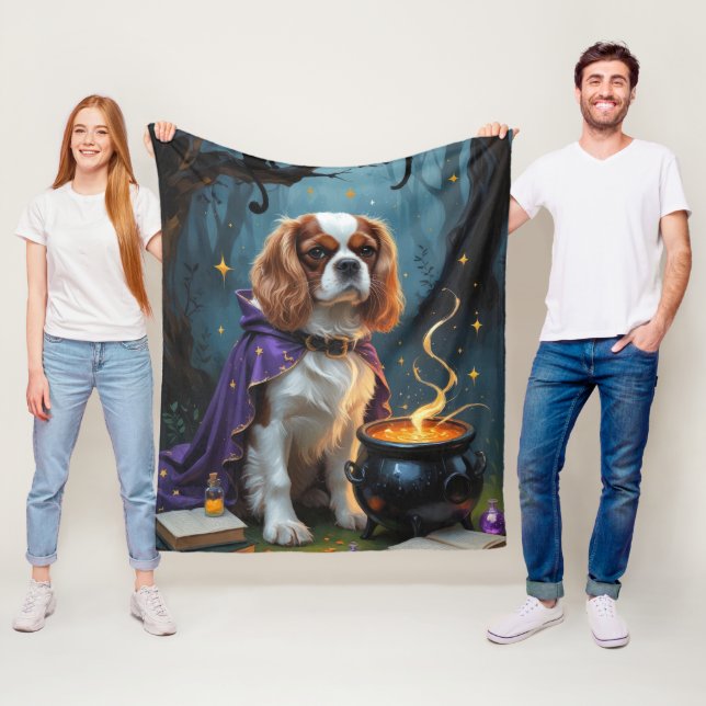 Cobertor De Velo Cavalier King Charles Spaniel Caprichoso de Hallow (In Situ)