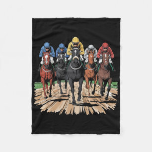 Cobertor De Velo Cavalo Racing Jockey Der