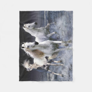 Cobertor De Velo Cavalos travesseiros decorativos