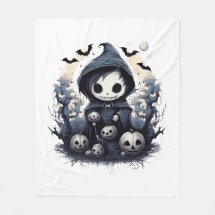 Cobertor De Velo Ceifador Chibi Encapuzado Halloween - Fã do Fantás