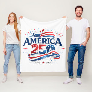 Cobertor De Velo Celebração América 250 1776–2026 Aniversário 