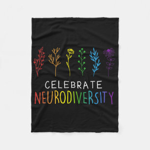 Cobertor De Velo Celebrar a Neurodiversidade Saúde Mental Autismo A